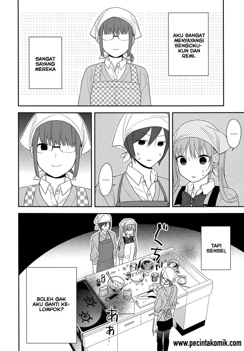 Horimiya chapter 50 halaman 4