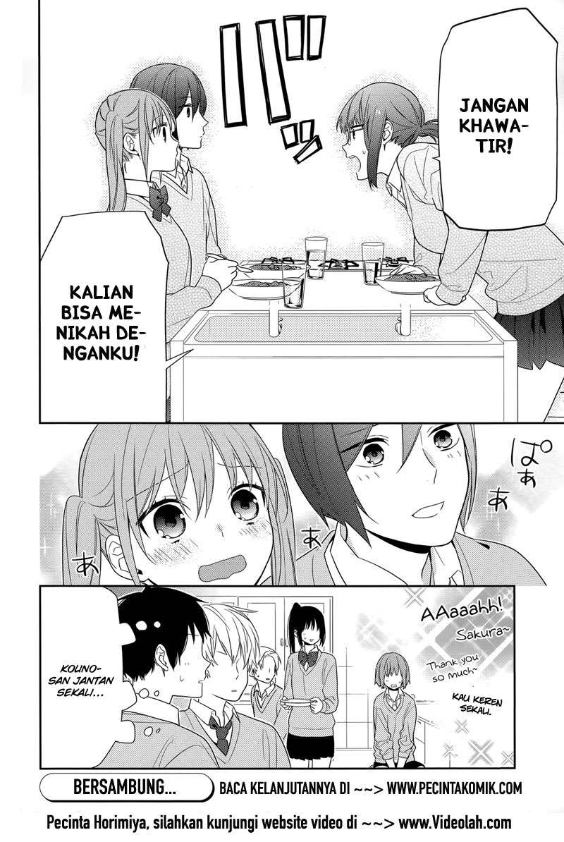 Horimiya chapter 50 halaman 18