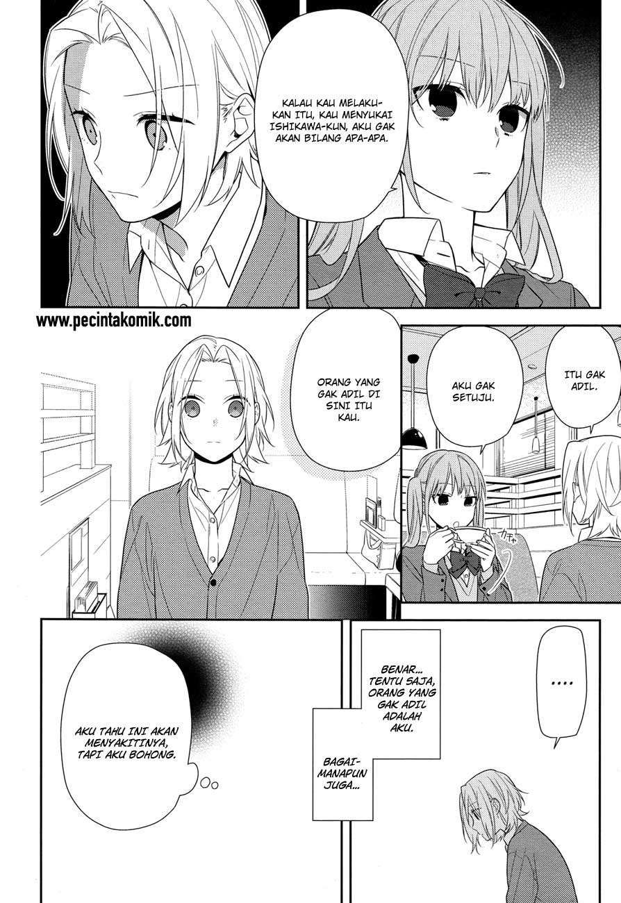 Horimiya chapter 58 halaman 12