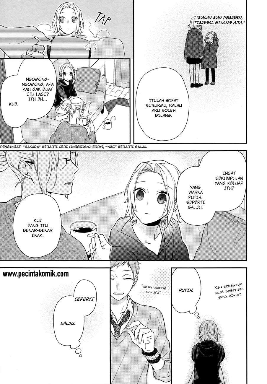 Horimiya chapter 58 halaman 23