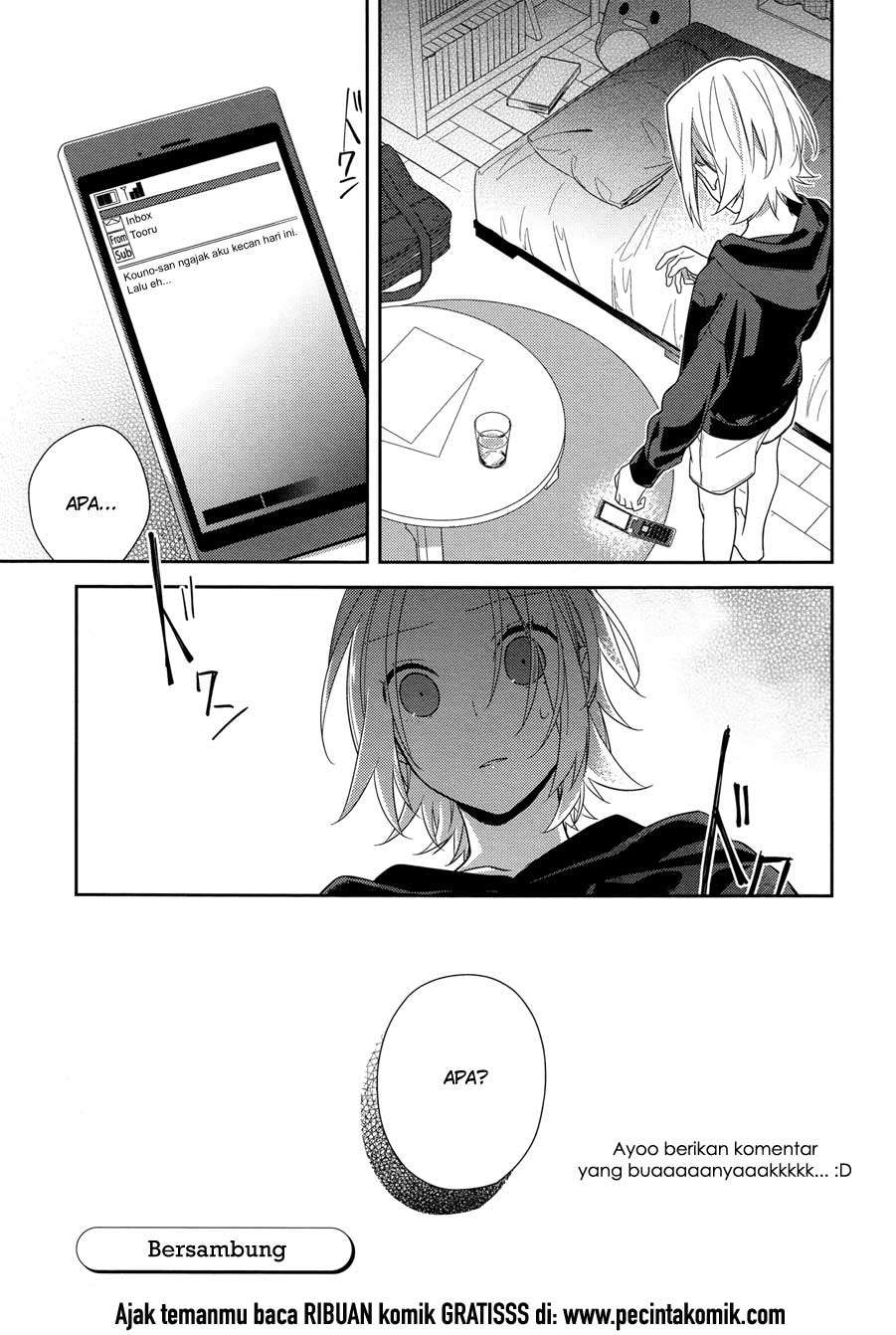 Horimiya chapter 58 halaman 27