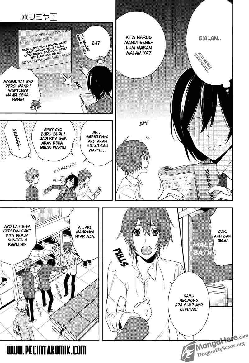 Horimiya chapter 6 halaman 9
