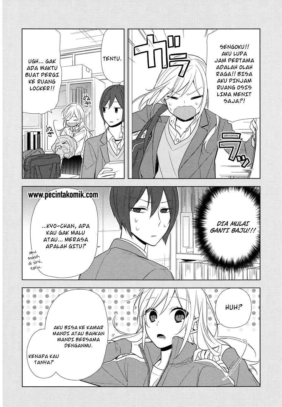 Horimiya Bab 62 halaman 7
