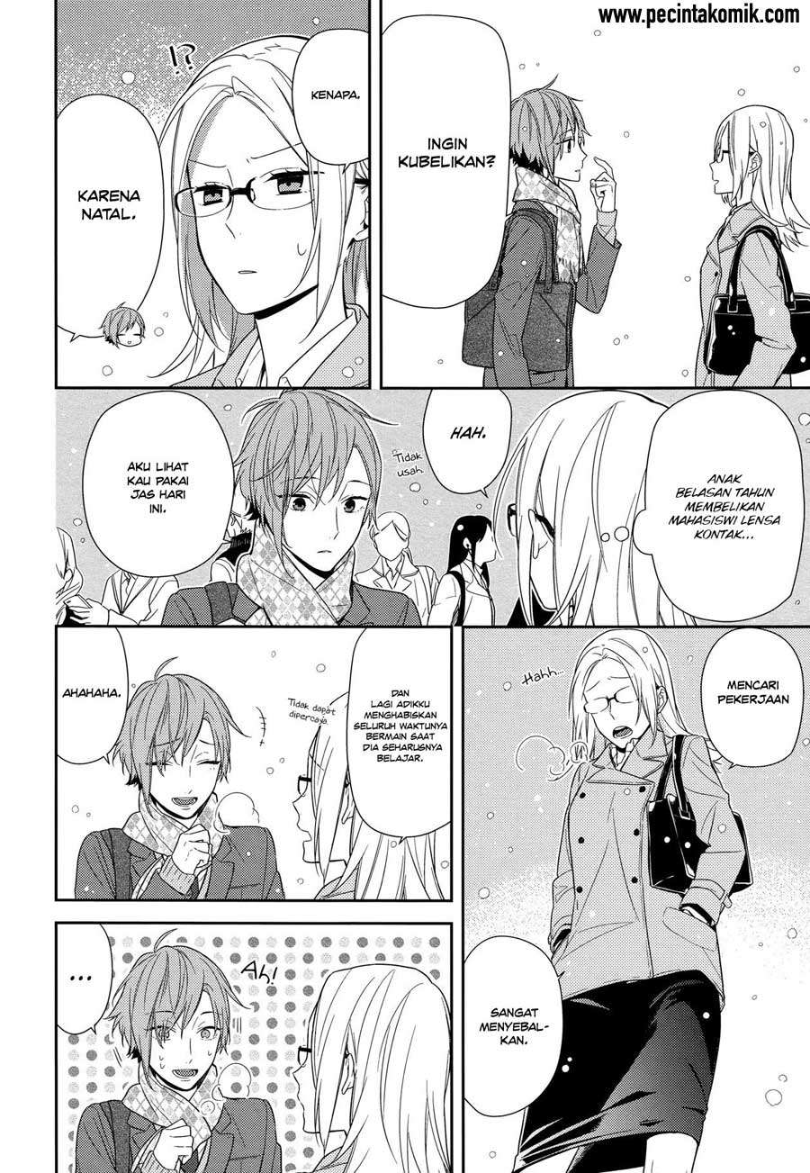 Horimiya Bab 63 halaman 21
