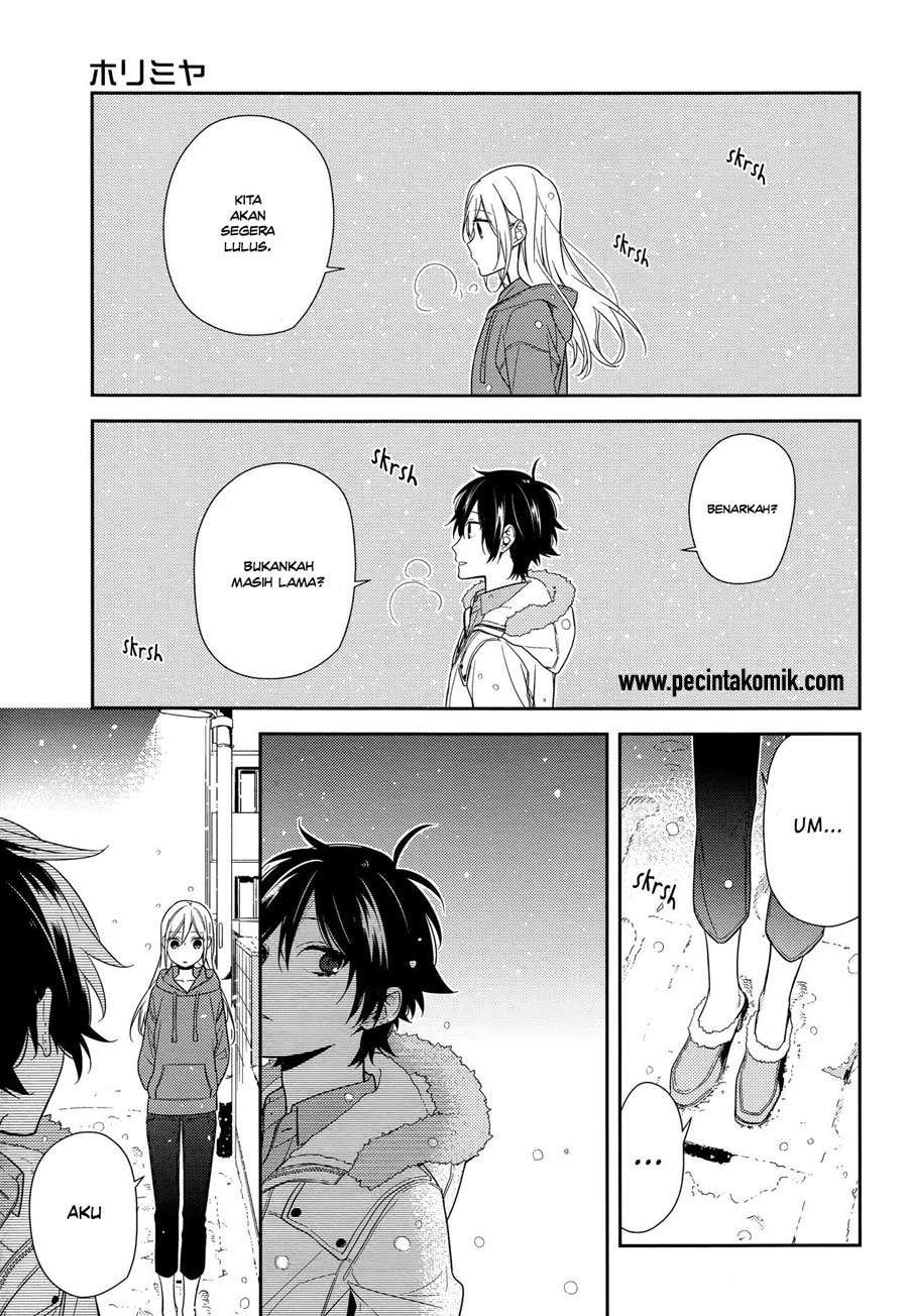 Horimiya Bab 63 halaman 34