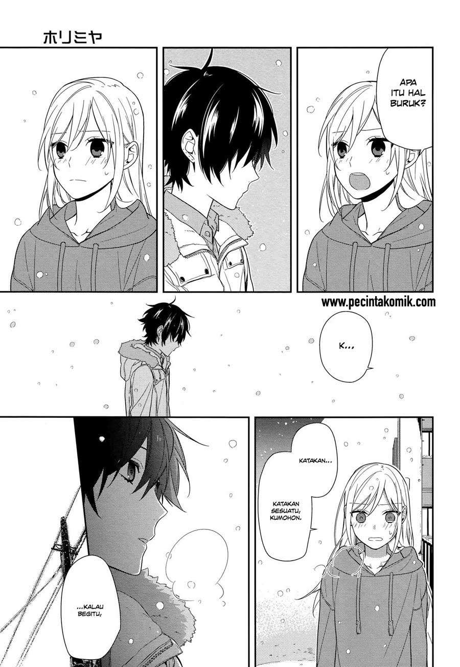 Horimiya Bab 63 halaman 38