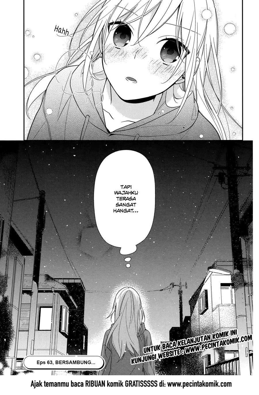 Horimiya Bab 63 halaman 43
