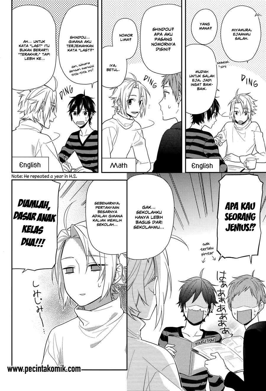 Horimiya Bab 64 halaman 11