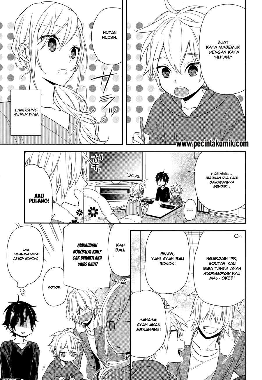 Horimiya Bab 64 halaman 14