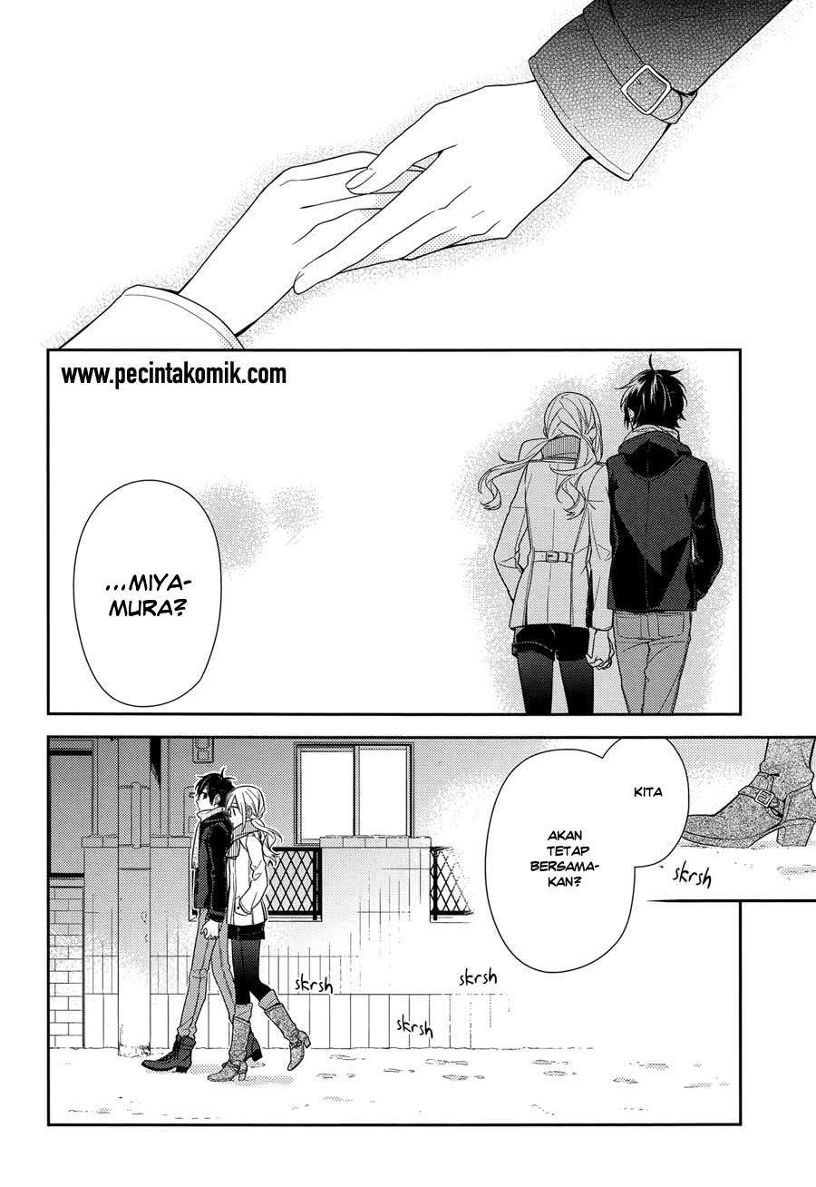 Horimiya Bab 64 halaman 34