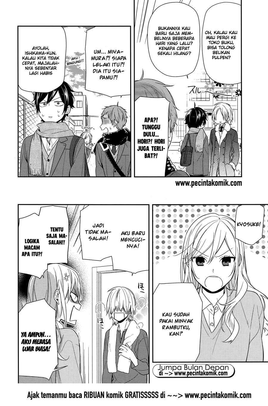 Horimiya Bab 66 halaman 13