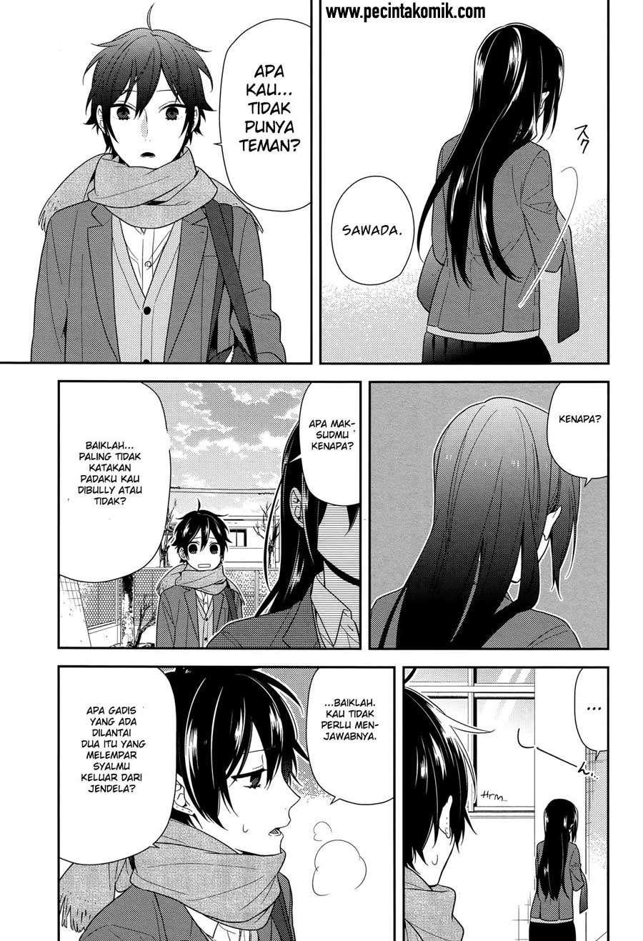 Horimiya Bab 67 halaman 19