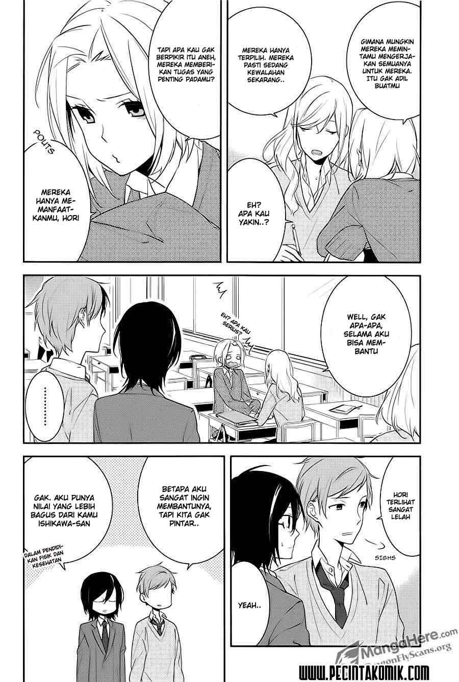 Horimiya chapter 7 halaman 8