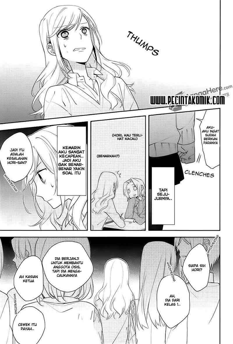 Horimiya chapter 7 halaman 19