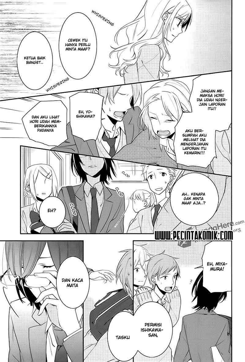 Horimiya chapter 7 halaman 21
