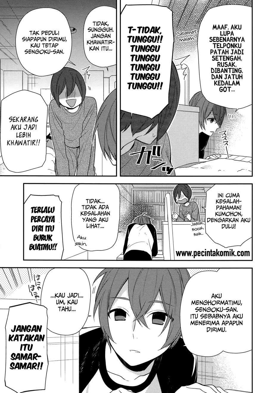 Horimiya Bab 72 halaman 16
