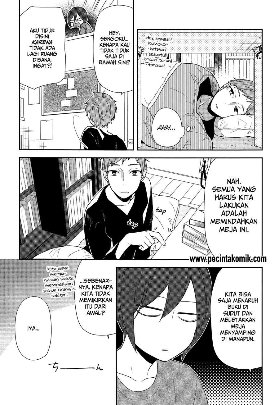 Horimiya Bab 72 halaman 18
