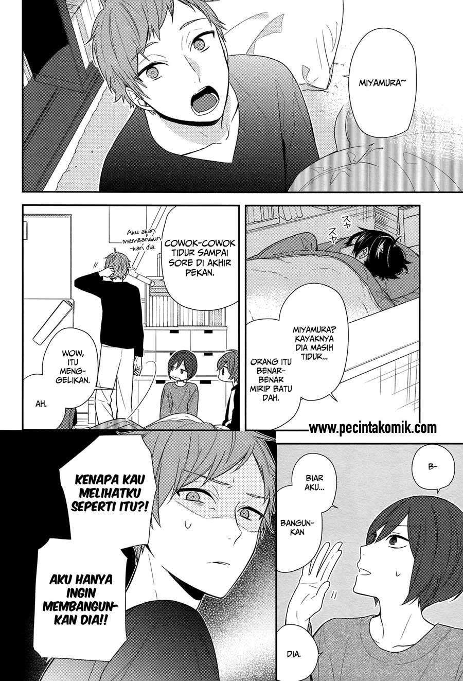 Horimiya Bab 72 halaman 21