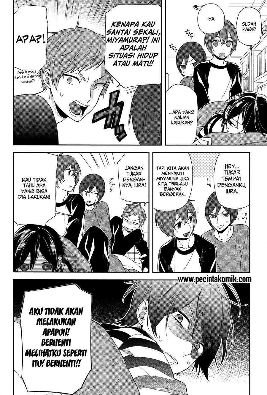 Horimiya Bab 72 halaman 23