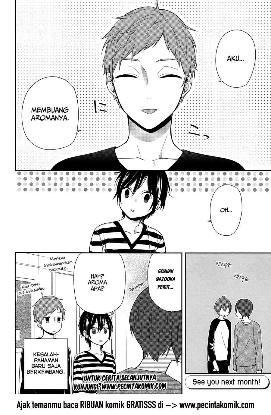 Horimiya Bab 72 halaman 27