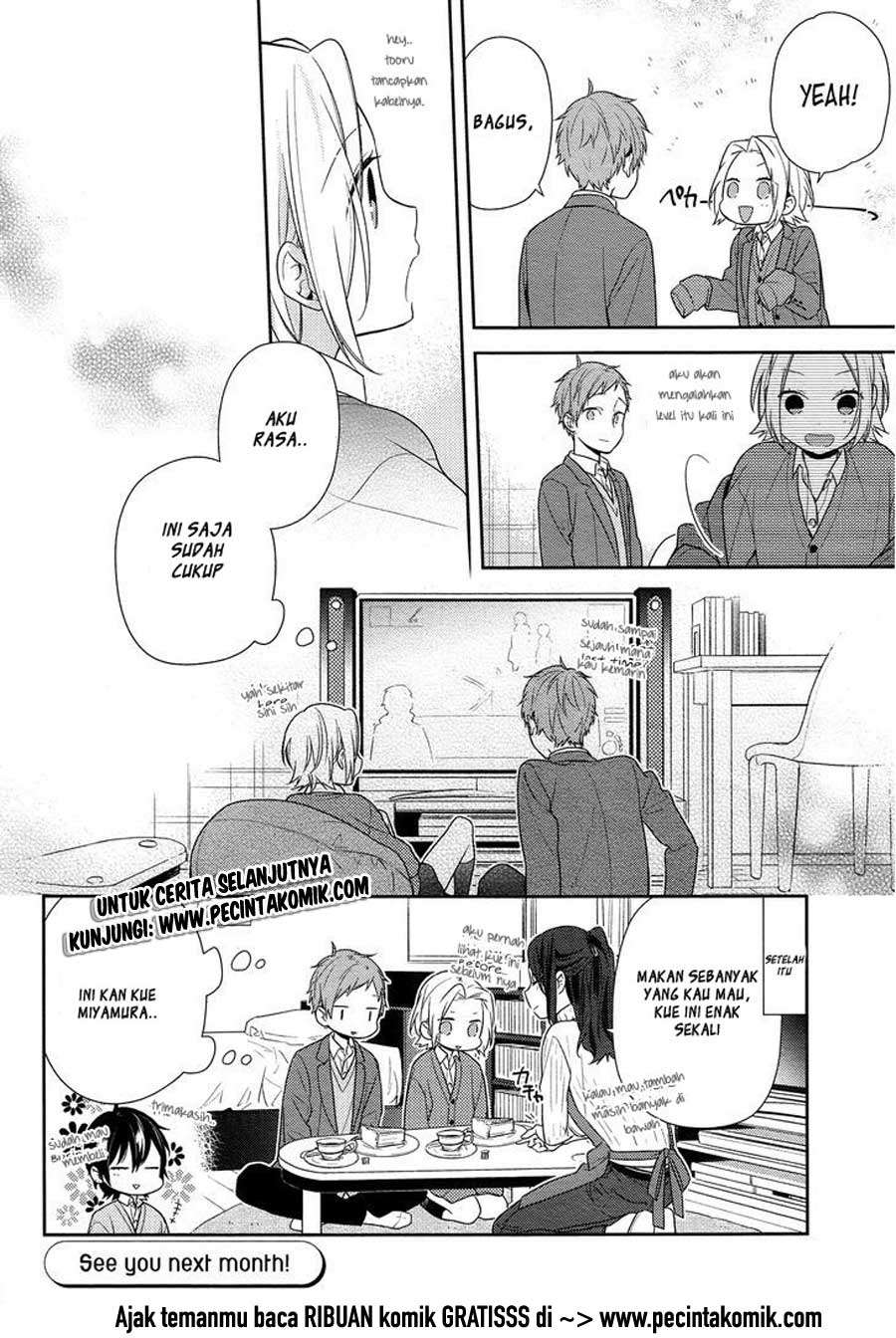 Horimiya chapter 73 halaman 23