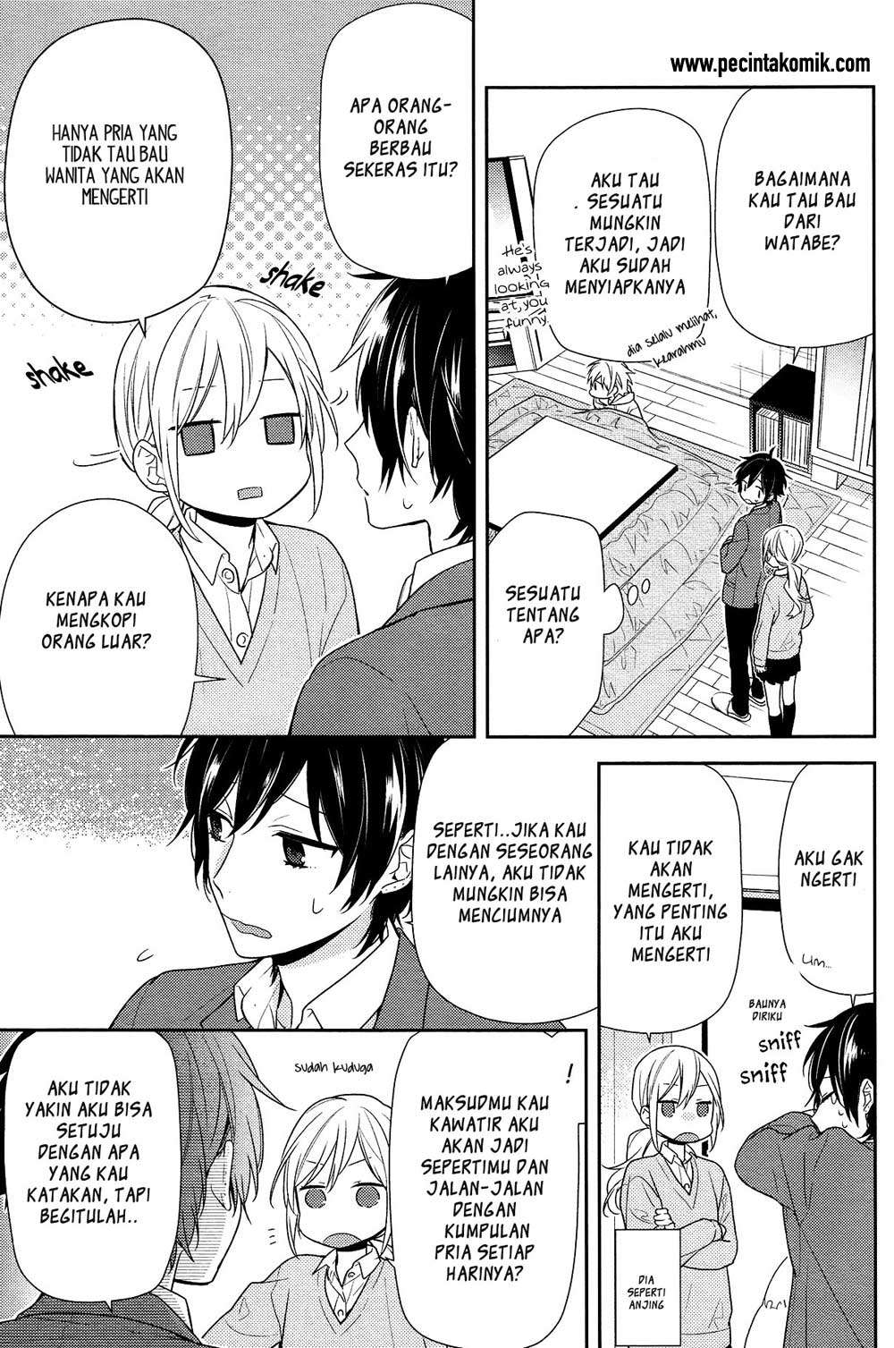 Horimiya chapter 74 halaman 8