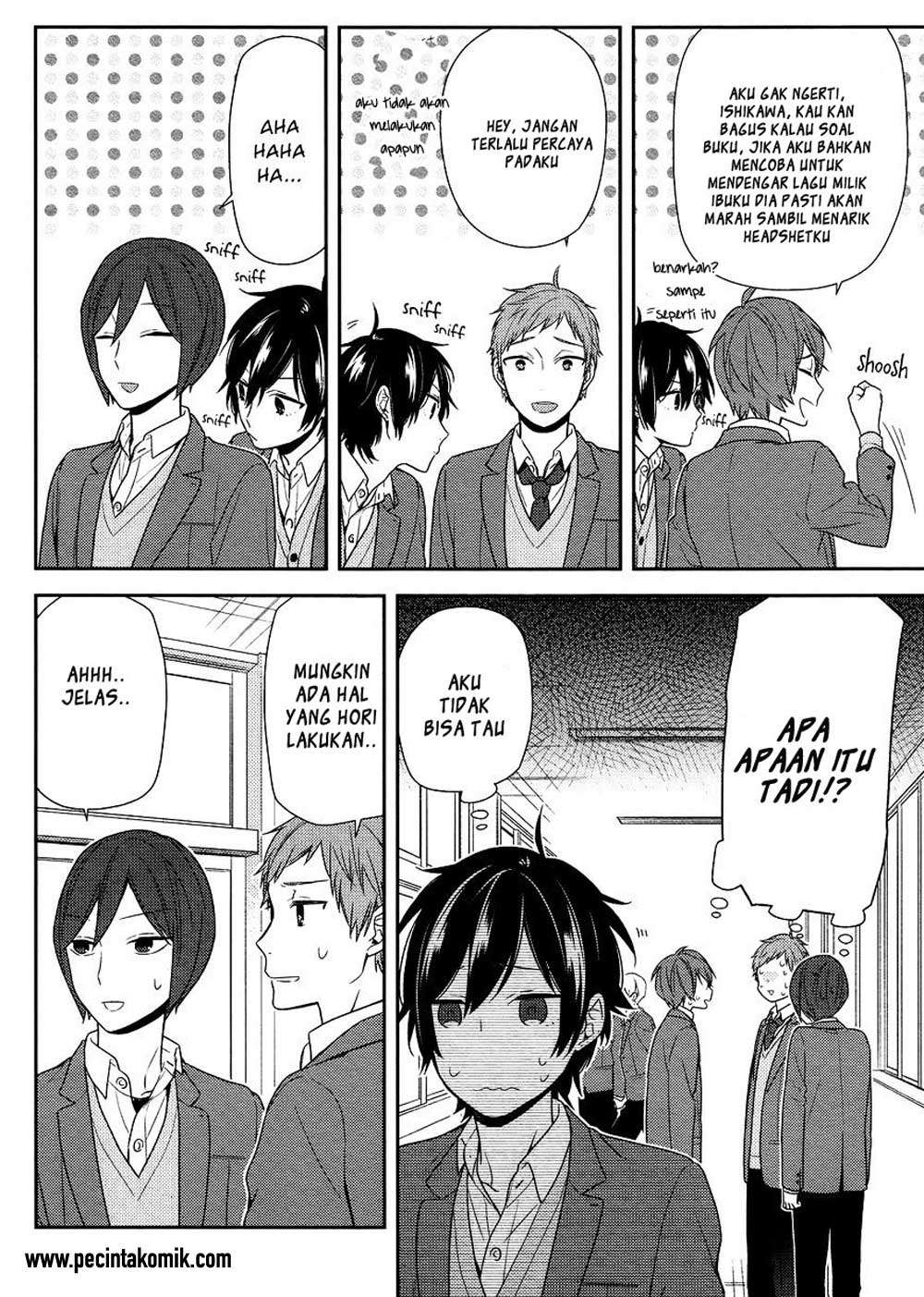 Horimiya chapter 74 halaman 11