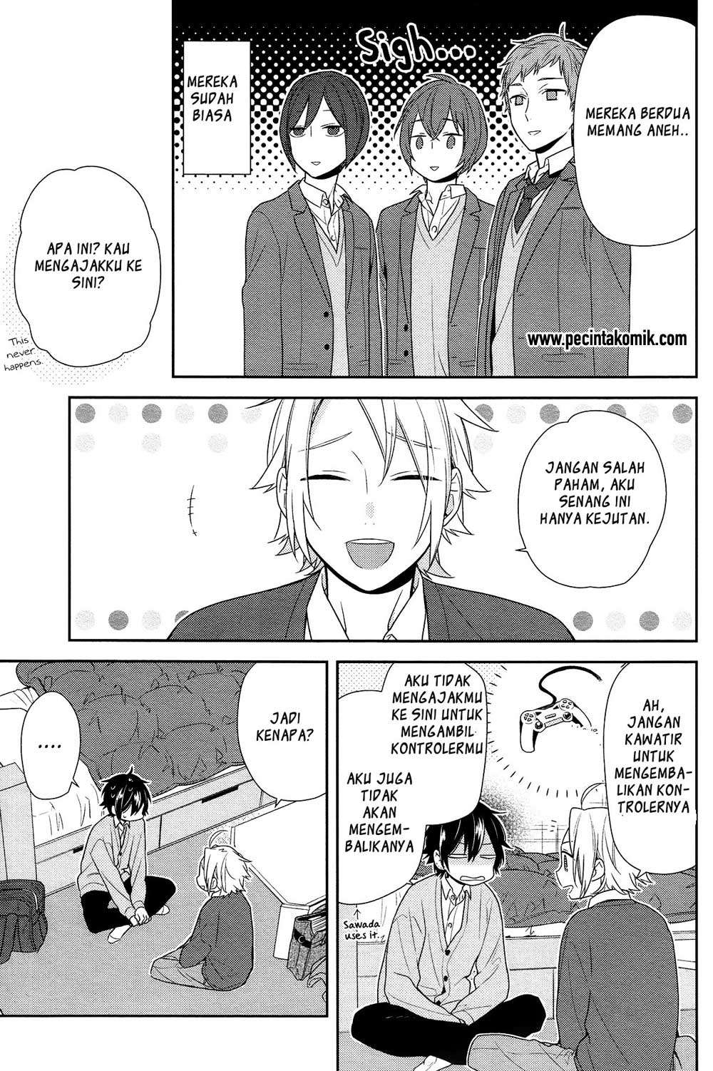 Horimiya chapter 74 halaman 12