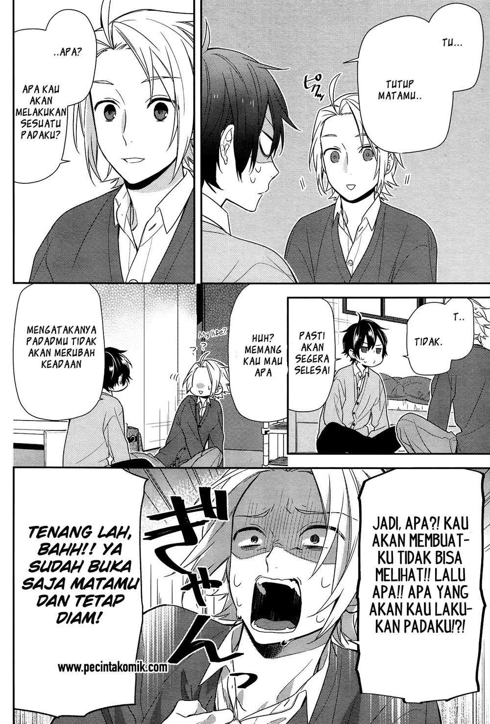 Horimiya chapter 74 halaman 13
