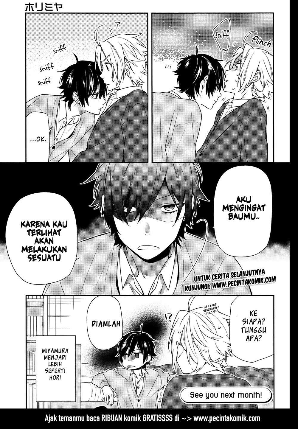 Horimiya chapter 74 halaman 14