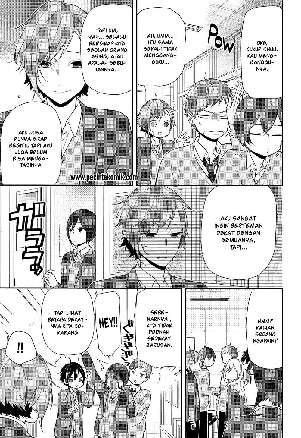 Horimiya Bab 75 halaman 8