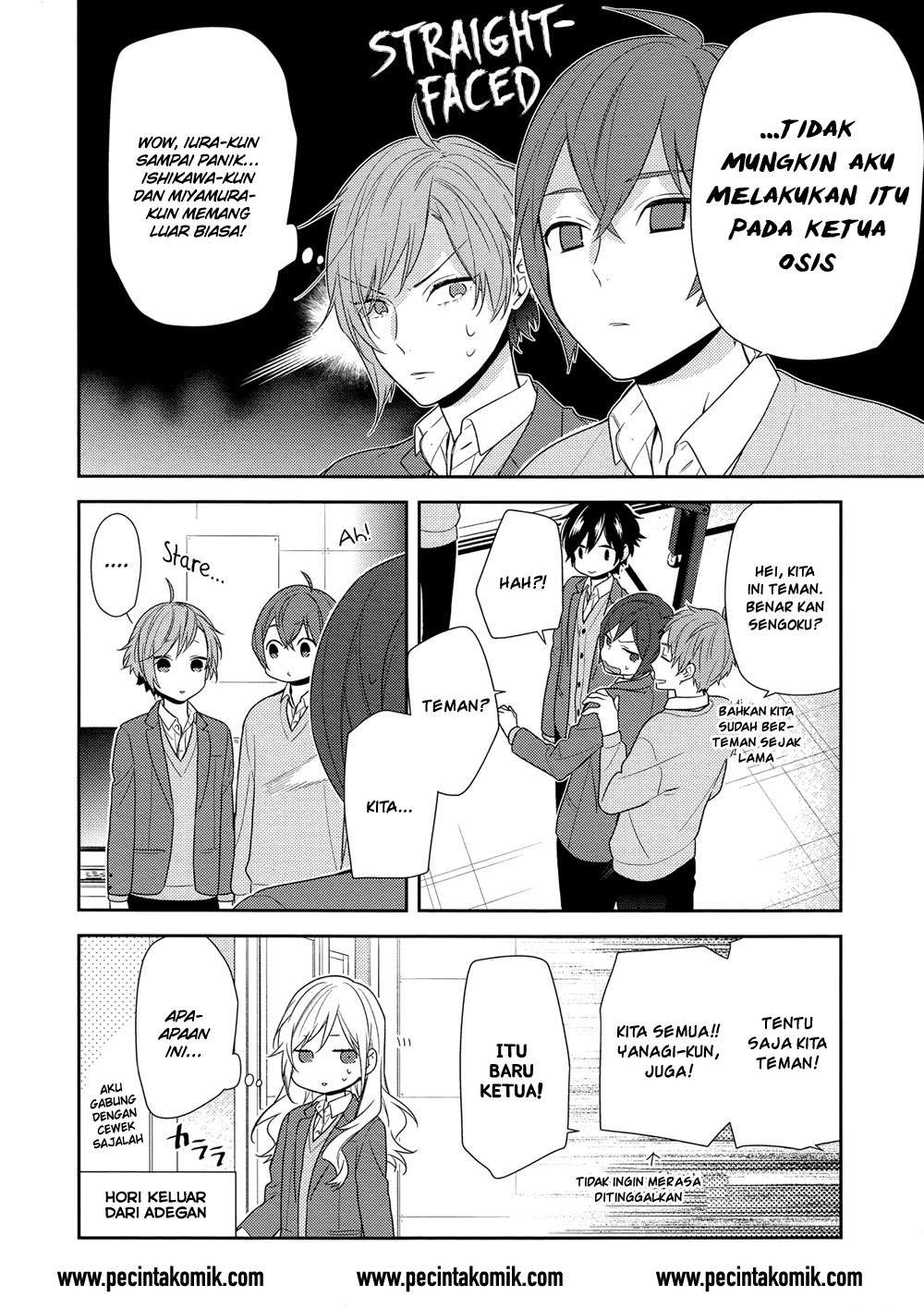 Horimiya Bab 75 halaman 9