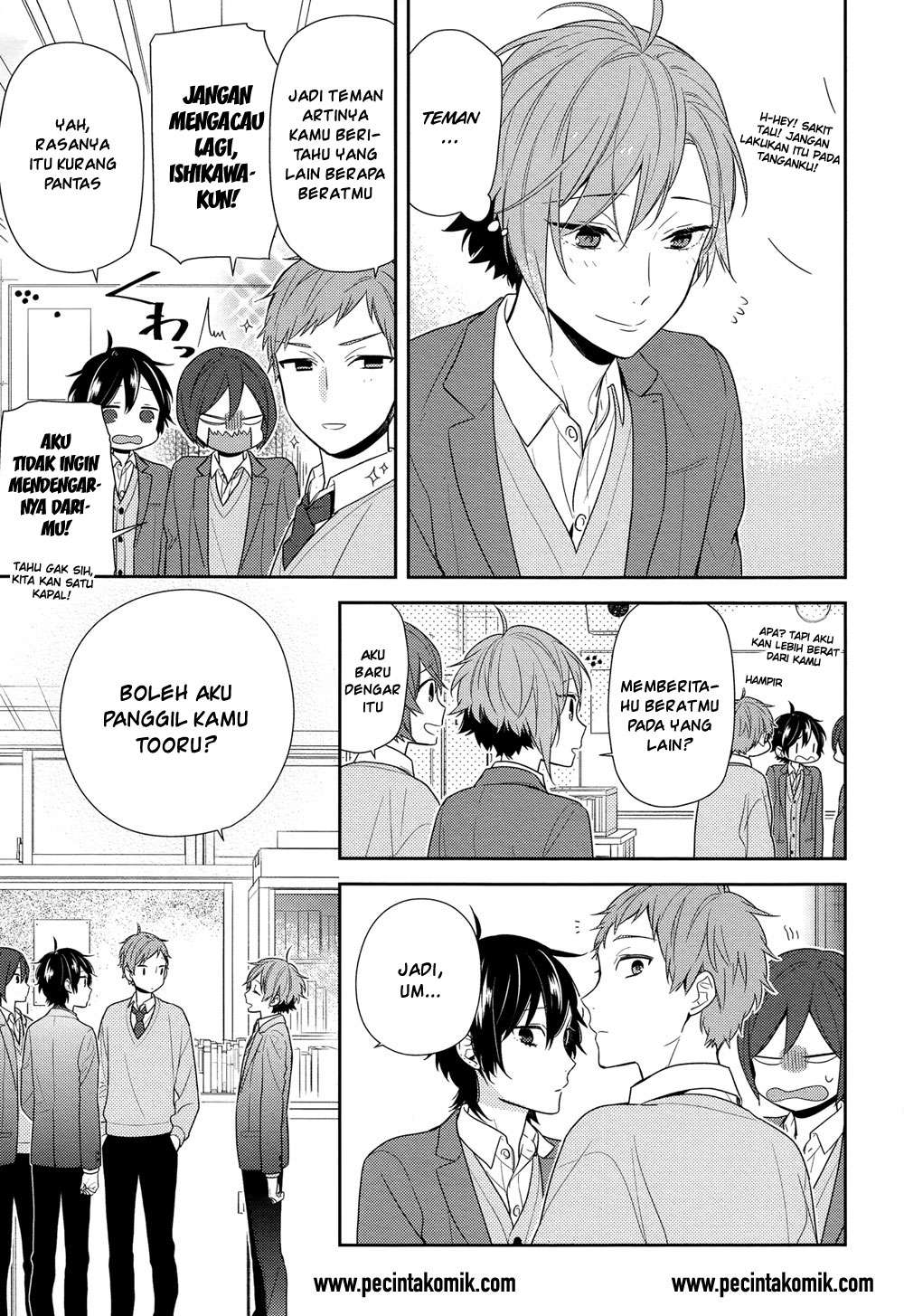 Horimiya Bab 75 halaman 10