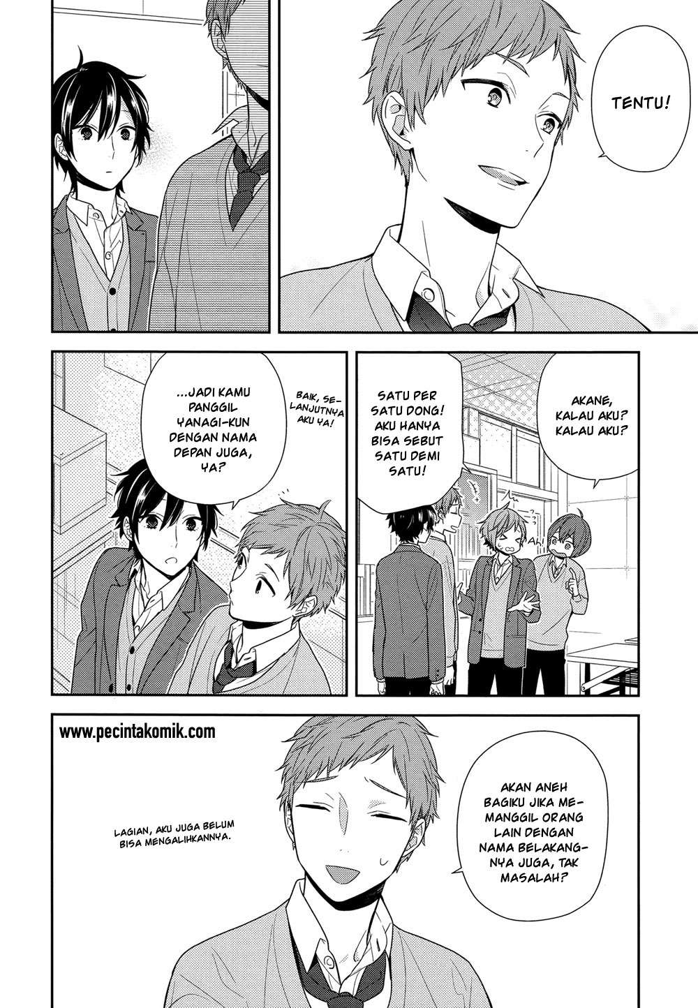 Horimiya Bab 75 halaman 11