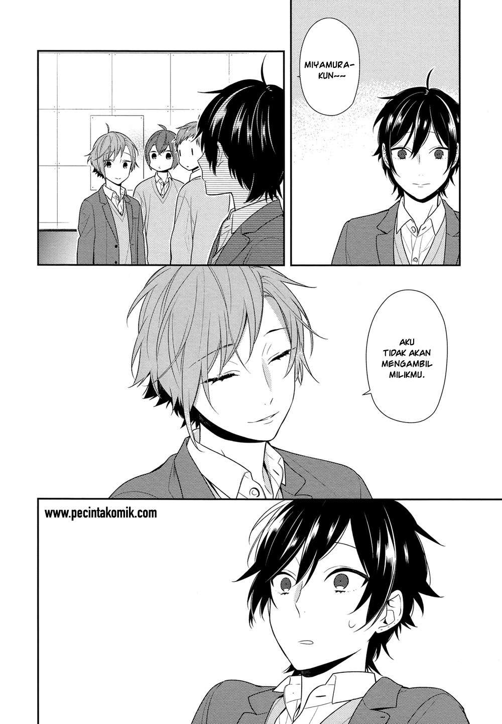 Horimiya Bab 75 halaman 13