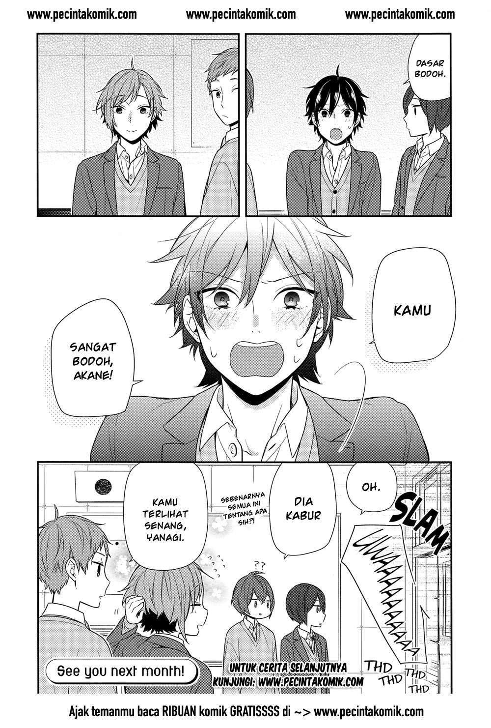 Horimiya Bab 75 halaman 15