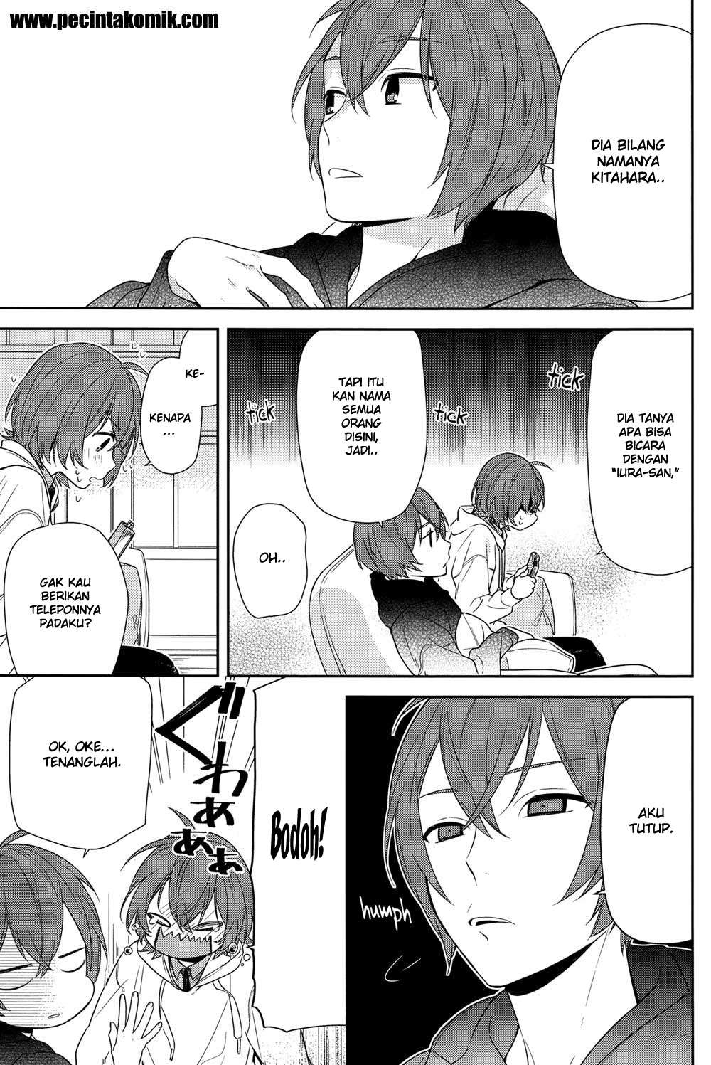 Horimiya chapter 76 halaman 8