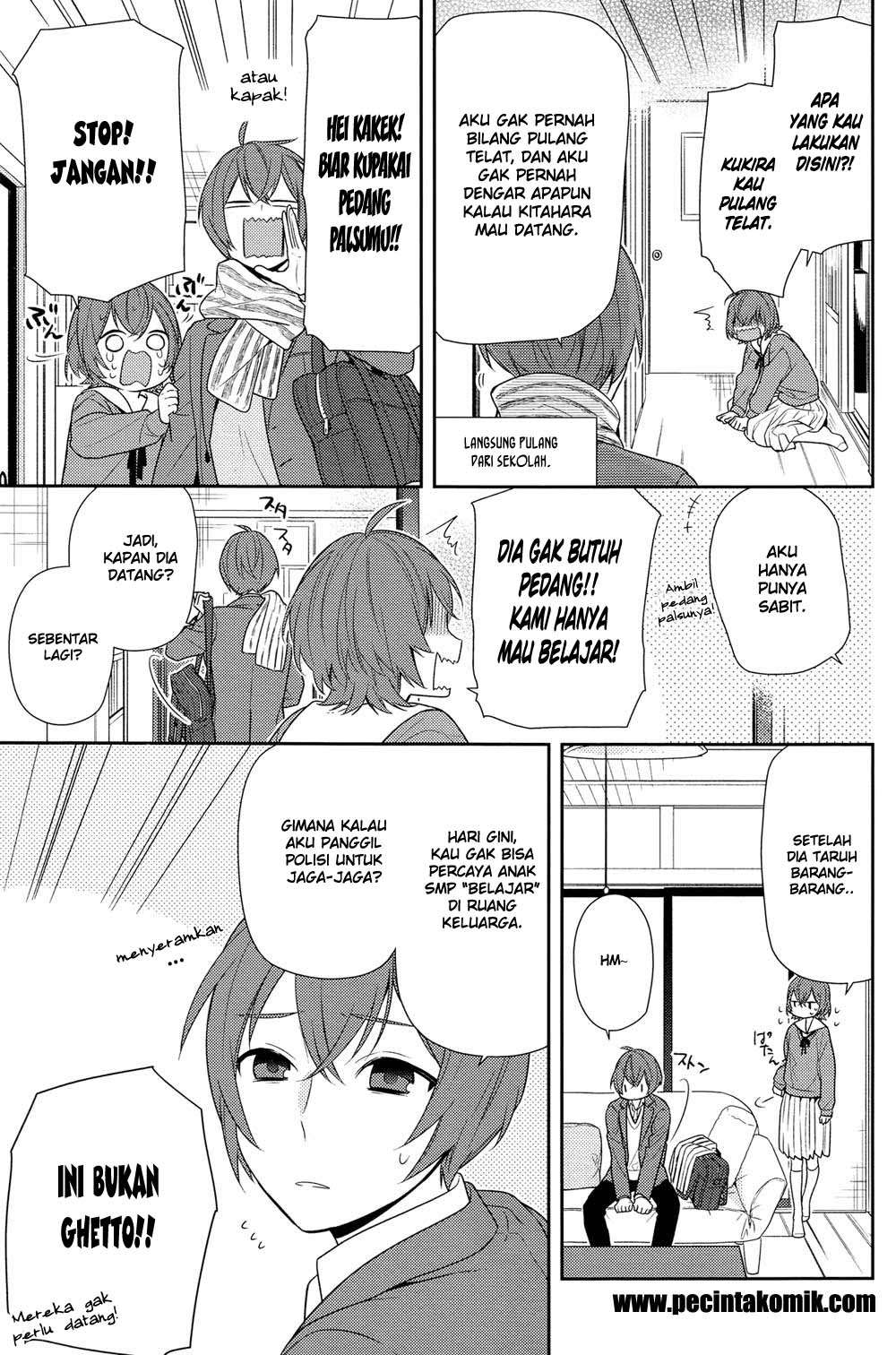Horimiya chapter 76 halaman 14