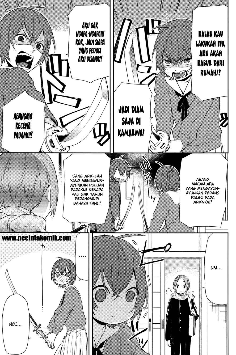 Horimiya chapter 76 halaman 16