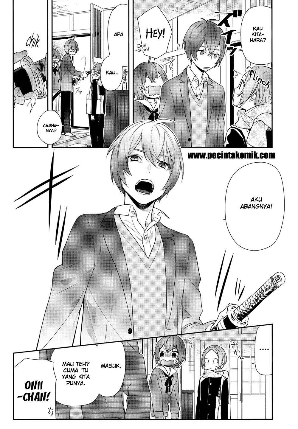 Horimiya chapter 76 halaman 17