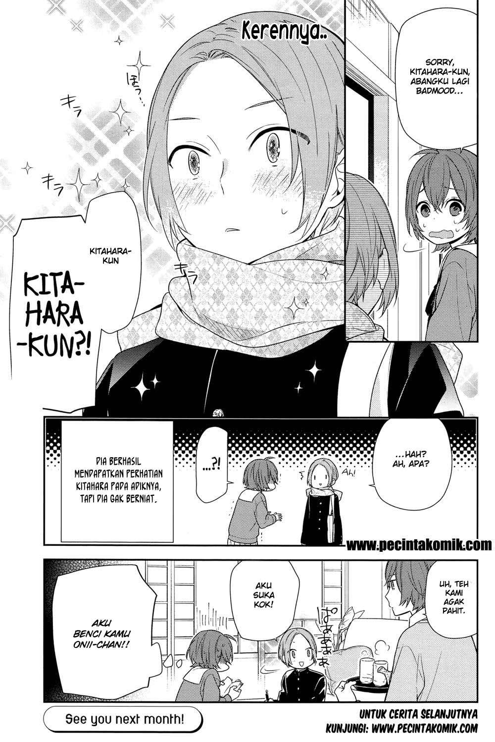 Horimiya chapter 76 halaman 18