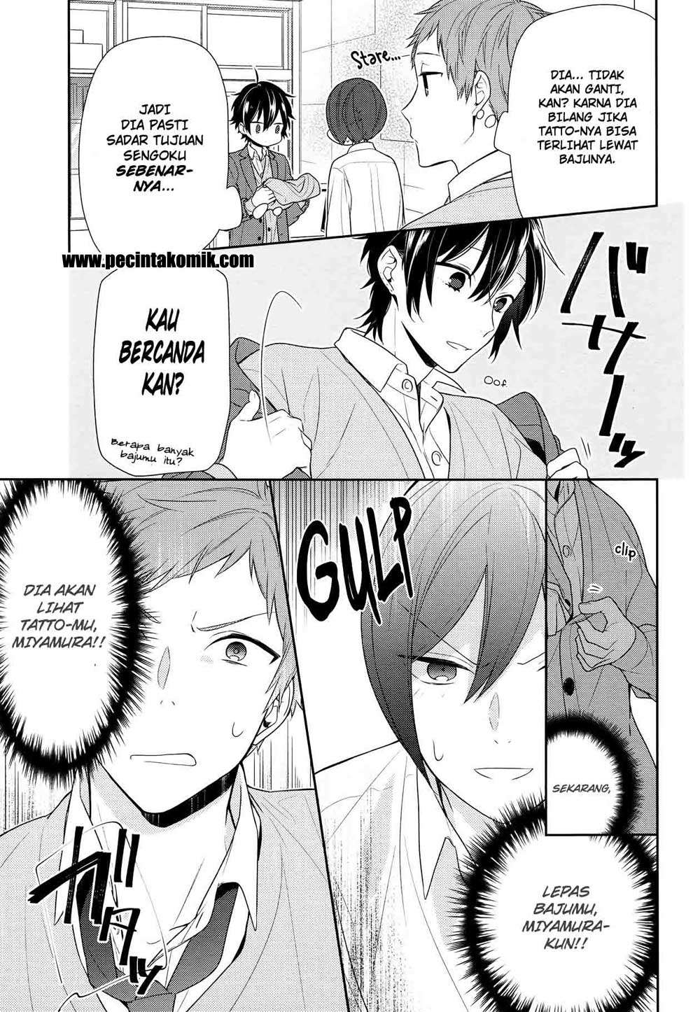 Horimiya chapter 78 halaman 8