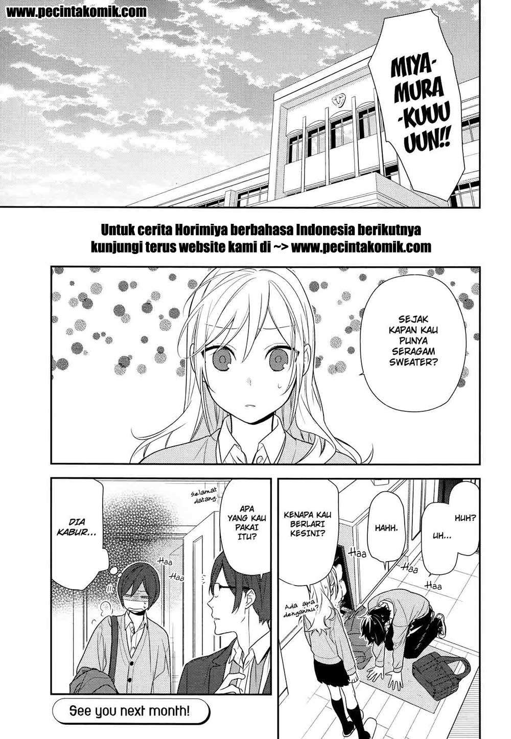 Horimiya chapter 78 halaman 12