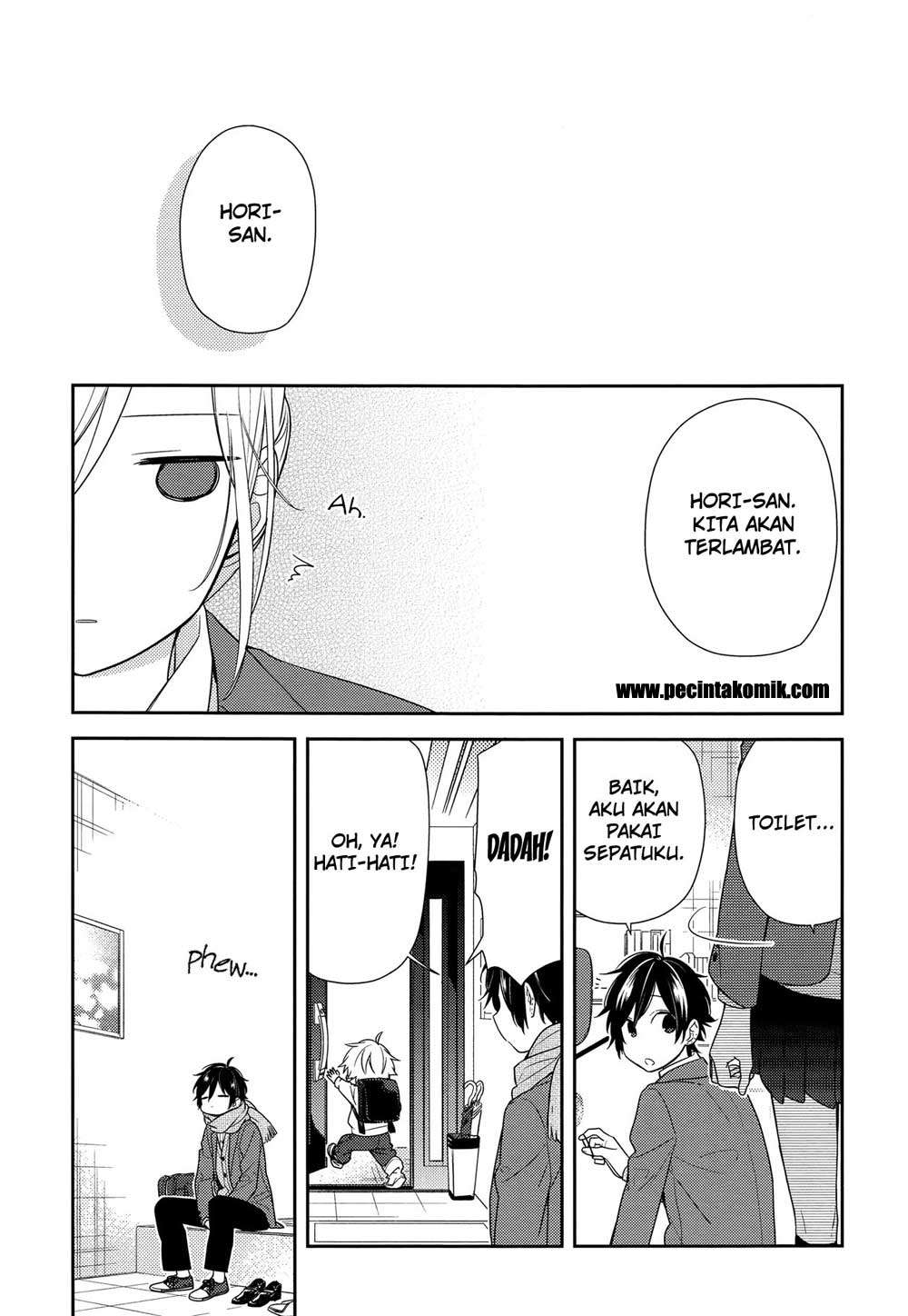 Horimiya Bab 79 halaman 8