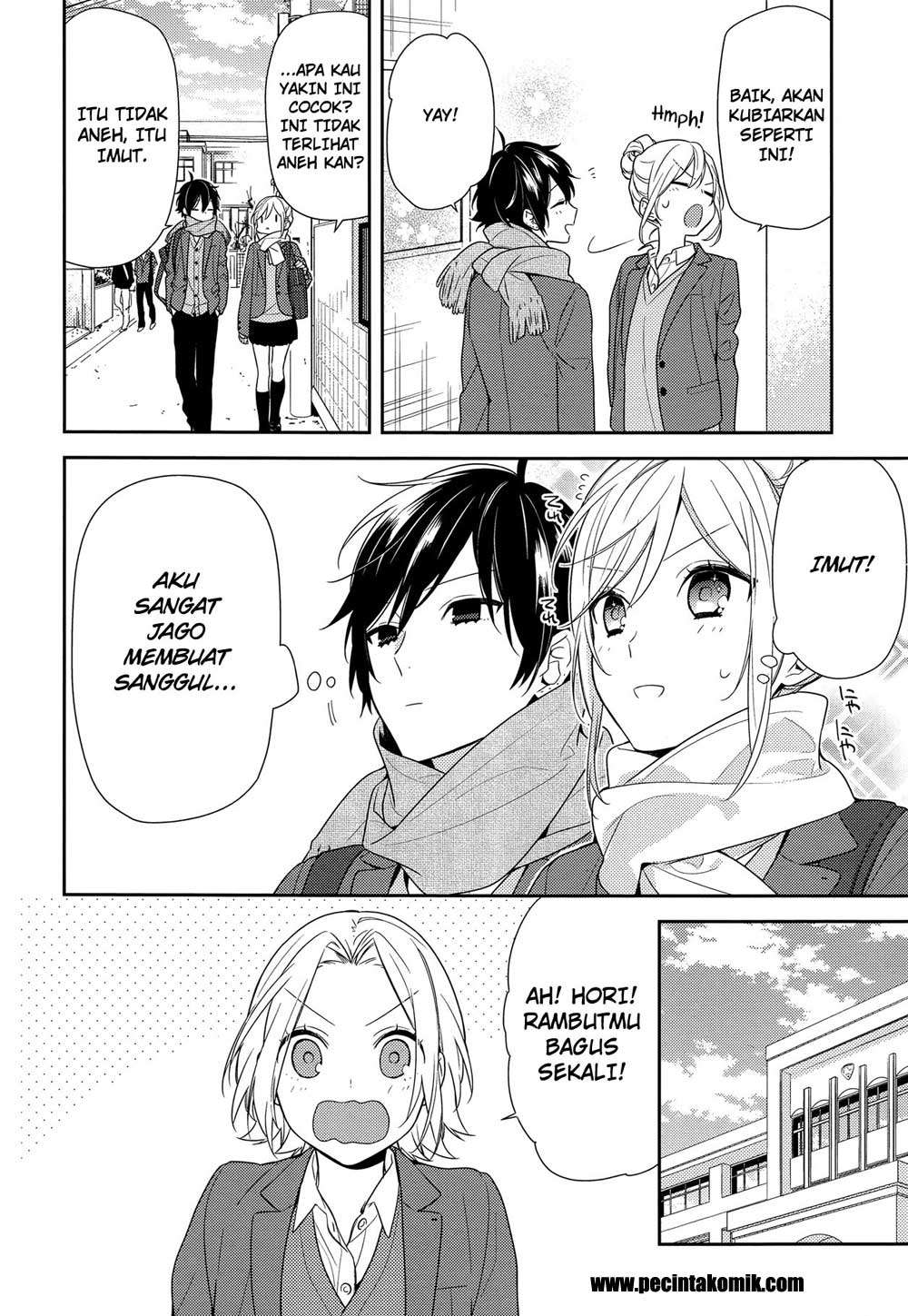 Horimiya Bab 79 halaman 11