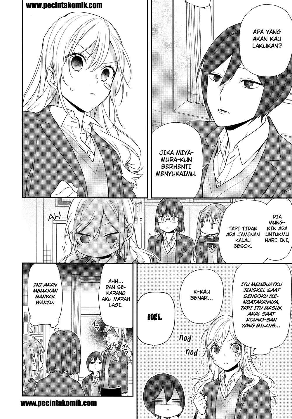 Horimiya chapter 80 halaman 7