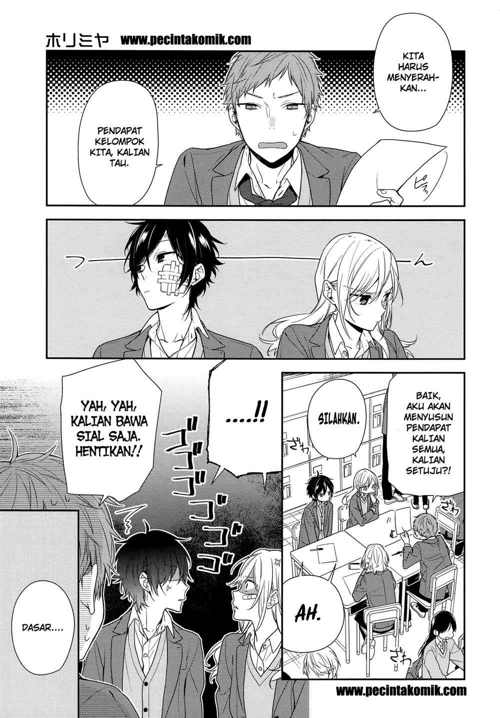 Horimiya chapter 80 halaman 8
