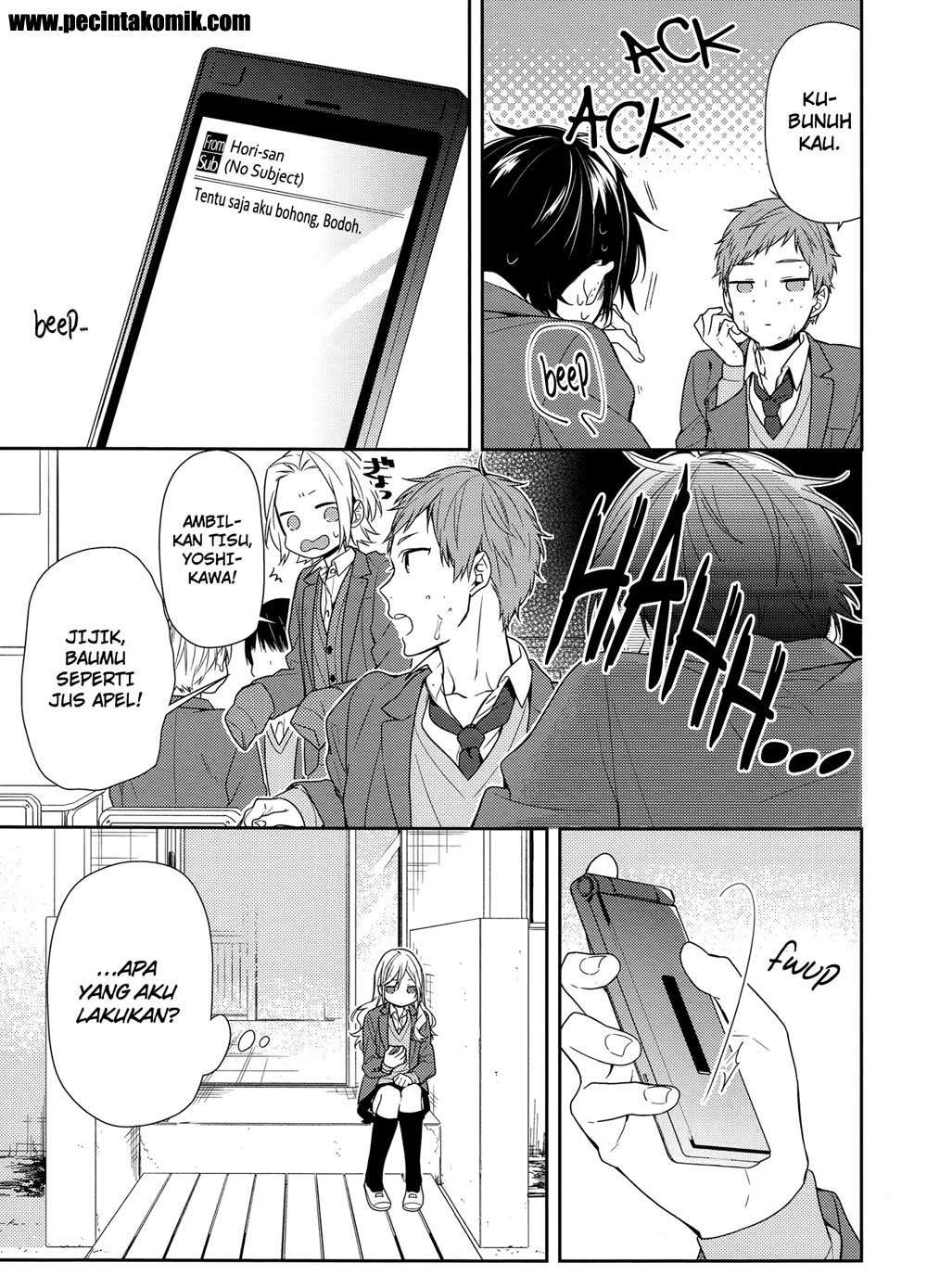 Horimiya chapter 80 halaman 10