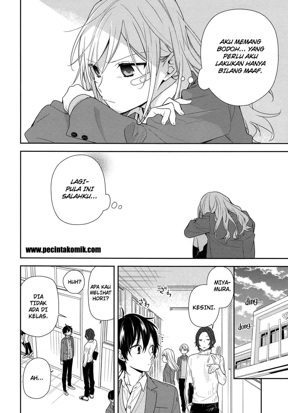 Horimiya chapter 80 halaman 11