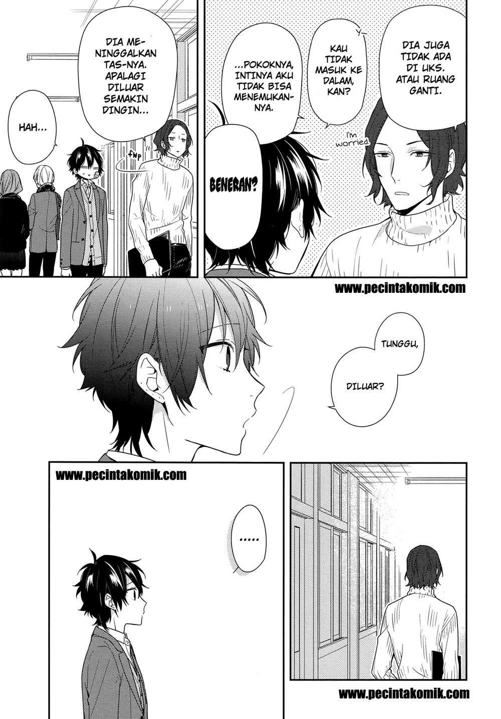 Horimiya chapter 80 halaman 12